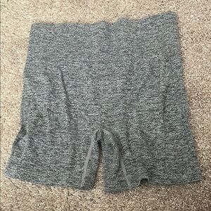 Colsie Gray Bike Shorts with Stretchy Knit Fabric